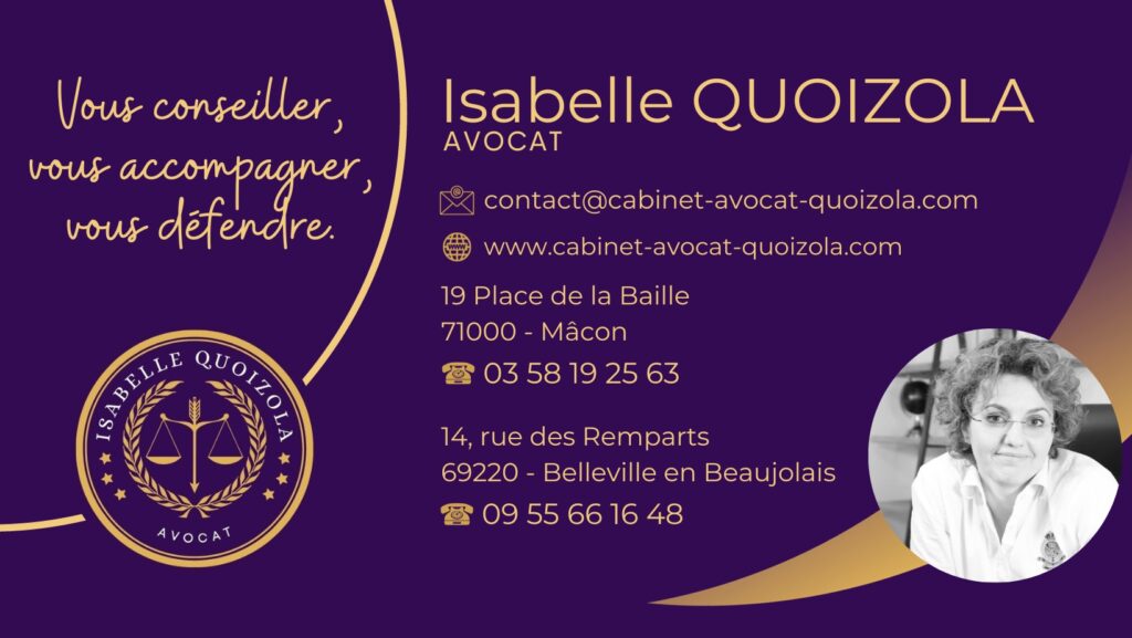 Carte de visite, Cabinet QUOIZOLA